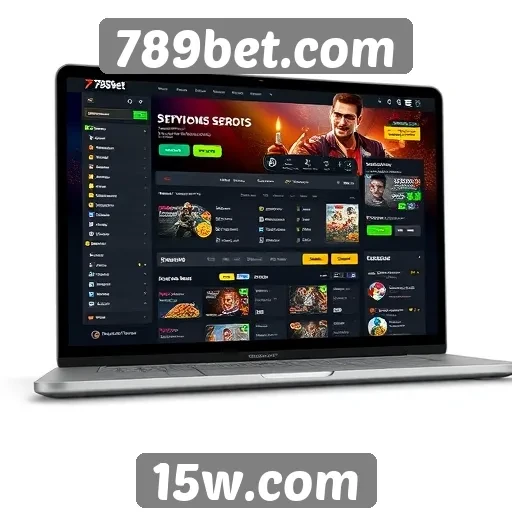 Interface e usabilidade do site 789bet.com